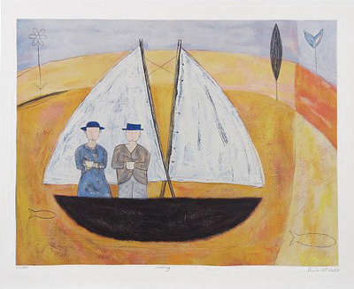 Sailing, C.2001 by Paula Mcardle Pricing Limited Edition Print image