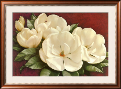 Magnolia Crimson I by Igor Levashov Pricing Limited Edition Print image