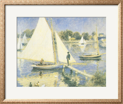 The Seine At Argenteuil by Pierre-Auguste Renoir Pricing Limited Edition Print image