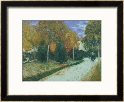 Path In The Park At Arles, C.1888 by Vincent Van Gogh Pricing Limited Edition Print image