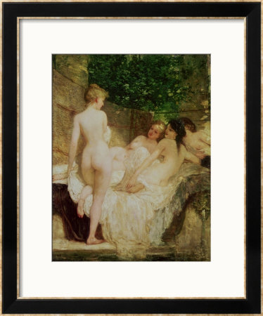 After The Bath, Circa 1880 by Karoly Lotz Pricing Limited Edition Print image