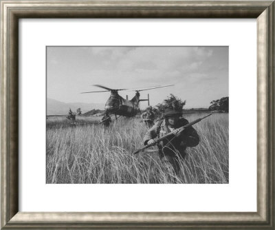 Men Of The Us Army 25Th Infantry Division During Jungle Training by Nat Farbman Pricing Limited Edition Print image