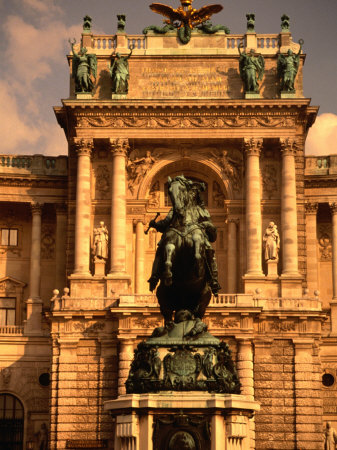 Monument Of Heldenplatz, Vienna, Austria by Jon Davison Pricing Limited Edition Print image