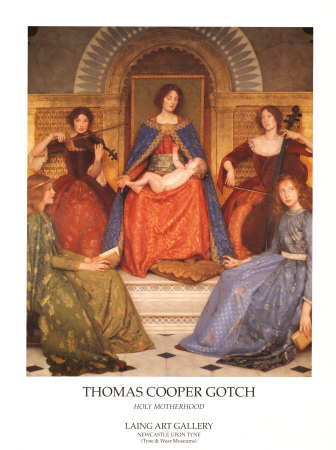 Holy Motherhood, 1902 by Thomas Cooper Gotch Pricing Limited Edition Print image