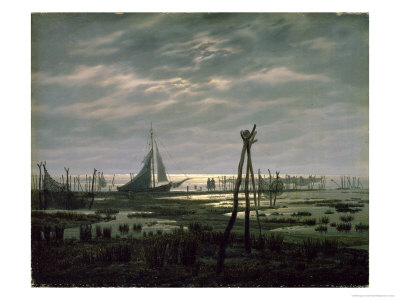 Marshy Beach by Caspar David Friedrich Pricing Limited Edition Print image