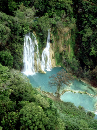 Minas Viejas Waterfalls, Mexico by Patricio Robles Gil Pricing Limited Edition Print image