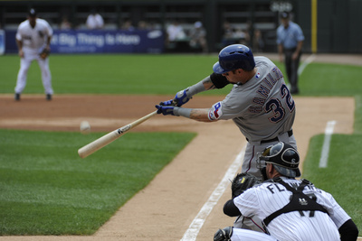 Chicago, Il - July 05: Josh Hamilton by David Banks Pricing Limited Edition Print image