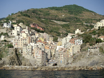Riomaggiore, Coastal Village, Italy by Ron Johnson Pricing Limited Edition Print image