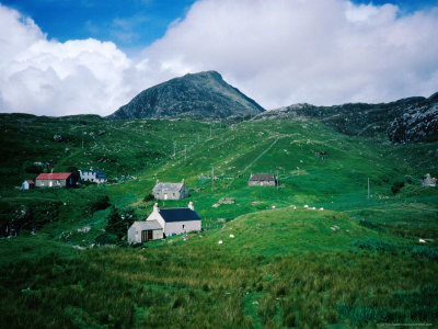 Village Of Rhenigidale In The Outer Hebrides, United Kingdom by Cornwallis Graeme Pricing Limited Edition Print image