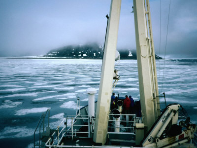 Pack Ice Halts An Attempt At Farthest North In Svalbard by Graeme Cornwallis Pricing Limited Edition Print image
