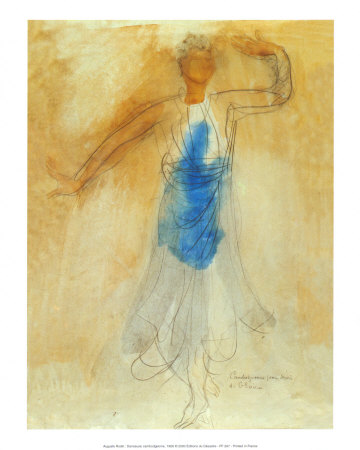 Danseuse Cambodgienne Vi by Auguste Rodin Pricing Limited Edition Print image