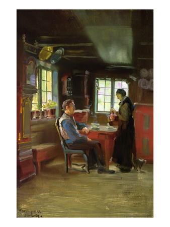 Untitled, 1893 (Oil On Canvas) by Christian Eriksen Skredsvig Pricing Limited Edition Print image