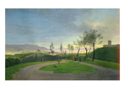 Trondheim, 1825 (W/C On Paper) by Johannes Flintoe Pricing Limited Edition Print image