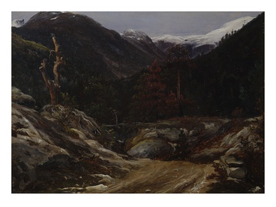 From Romsdal, 1836 (Oil On Board) by Thomas Fearnley Pricing Limited Edition Print image