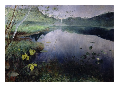 From Daelivannet (Oil On Canvas) by Hjalmer Eilif Emanuel Peterssen Pricing Limited Edition Print image