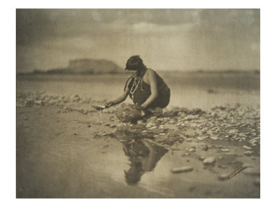 In The Grey Morning by Edward S. Curtis Pricing Limited Edition Print image