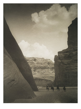 Canon Del Muerte, Navajo by Edward S. Curtis Pricing Limited Edition Print image