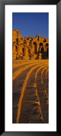 Old Ruins Of Roman Theater, El Djem, Mahdia Governorate, Tunisia by Panoramic Images Pricing Limited Edition Print image