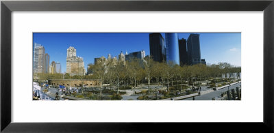 Public Park In A City, Battery Park, Manhattan, New York City, New York, Usa by Panoramic Images Pricing Limited Edition Print image
