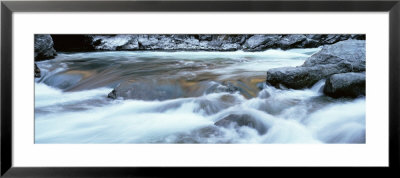 Water Flows Through The Rocks, Trinity River, California, Usa by Panoramic Images Pricing Limited Edition Print image