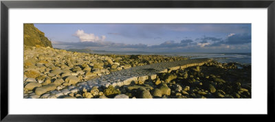 Rocks On The Beach, Dorset, England by Panoramic Images Pricing Limited Edition Print image