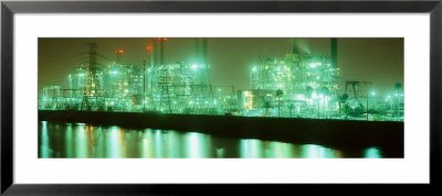 Haynes Generating Station, San Gabriel River, Los Angeles, California, Usa by Panoramic Images Pricing Limited Edition Print image