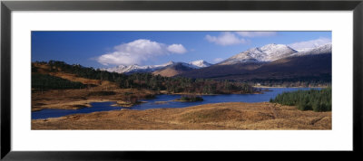 Lake On Mountainside, Loch Tulla, Rannoch Moor, Argyll, Scotland by Panoramic Images Pricing Limited Edition Print image