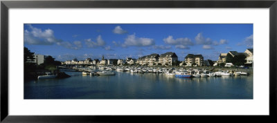 Boats Moored At The Port, Loire-Atlantique, Brittany, France by Panoramic Images Pricing Limited Edition Print image
