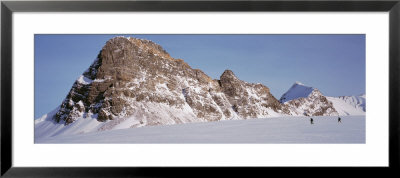 Skiers At The St. Nichols Peak, Wapta Icefield, Banff National Park, Alberta, Canada by Panoramic Images Pricing Limited Edition Print image
