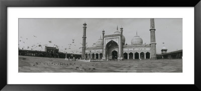 Mosque, Delhi, India by Panoramic Images Pricing Limited Edition Print image