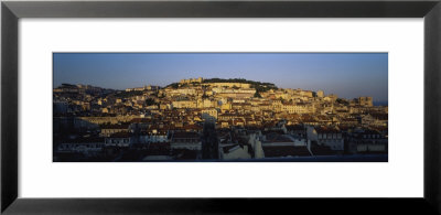 High Angle View Of Buildings In A City, Lisbon, Portugal by Panoramic Images Pricing Limited Edition Print image