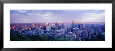 Dusk, Montreal, Quebec, Canada by Panoramic Images Pricing Limited Edition Print image