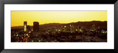 Hollywood Hills, Hollywood, California, Usa by Panoramic Images Pricing Limited Edition Print image