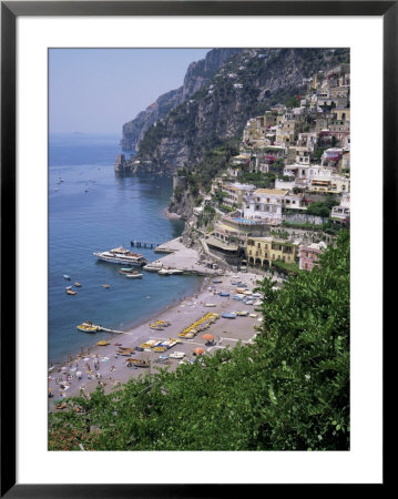 Positano, Costiera Amalfitana, Unesco World Heritage Site, Campania, Italy by Roy Rainford Pricing Limited Edition Print image