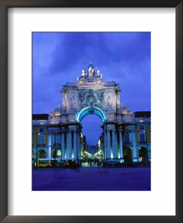 Praca De Comercio Arco De Victoria, Lisbon, Portugal by Brent Winebrenner Pricing Limited Edition Print image