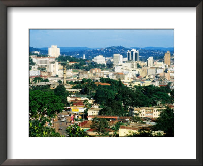 Modern Cityscape, Kampala, Kampala, Uganda by Ariadne Van Zandbergen Pricing Limited Edition Print image