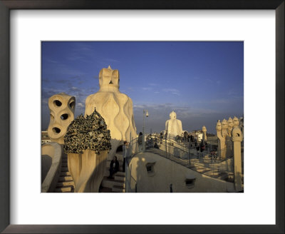 Antonio Gaudi's Casa Mila, Barcelona, Spain by David Barnes Pricing Limited Edition Print image