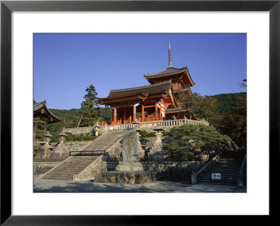 Exterior Of Kiyomizu-Dera Temple, Dating From 1633, Kyoto, Kansai, Japan by Christopher Rennie Pricing Limited Edition Print image