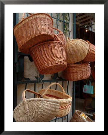 Basket Shop, Languedoc-Roussillon, France by Lisa S. Engelbrecht Pricing Limited Edition Print image