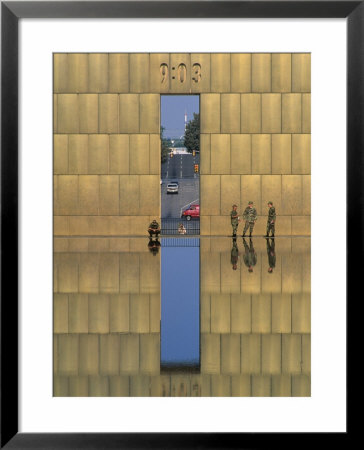 Oklahoma City National Memorial, Oklahoma City, Oklahoma, Usa by Michael Snell Pricing Limited Edition Print image