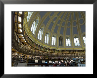 Reading Room, British Museum, London, England, United Kingdom by Charles Bowman Pricing Limited Edition Print image
