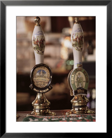 Beer Pumps, Sun Pub, London, England, United Kingdom by Adam Woolfitt Pricing Limited Edition Print image
