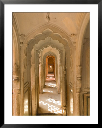 Hallway Of The Palace Of The Winds, India by Walter Bibikow Pricing Limited Edition Print image