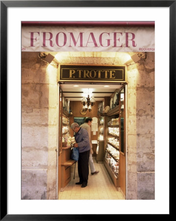 Cheese Shop, Paris, France by Charles Bowman Pricing Limited Edition Print image