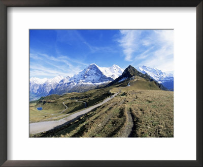Eiger, Monch And Jungfrau, Bernese Oberland, Swiss Alps, Switzerland by Hans Peter Merten Pricing Limited Edition Print image