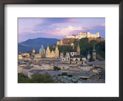 Kollegienkirche And Cathedral In Old Town, Salzburg, Austria by Gavin Hellier Pricing Limited Edition Print image