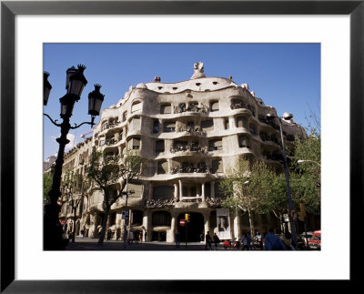 Gaudi's Casa Mila (La Pedrera), Barcelona, Catalonia, Spain by Peter Higgins Pricing Limited Edition Print image