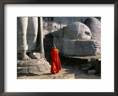 Statues Of The Buddha, Gal Vihara, Polonnaruwa (Polonnaruva), Unesco World Heritage Site, Sri Lanka by Bruno Morandi Pricing Limited Edition Print image