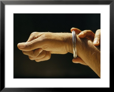 Indias Sikhs Are Recognized By A Steel Bangle Worn On Their Wrist by James P. Blair Pricing Limited Edition Print image