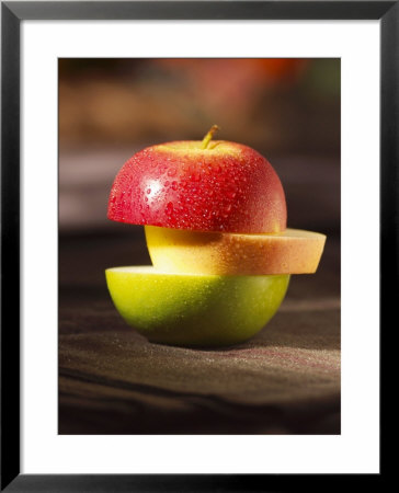 An Apple Sliced In Three by Bernhard Winkelmann Pricing Limited Edition Print image